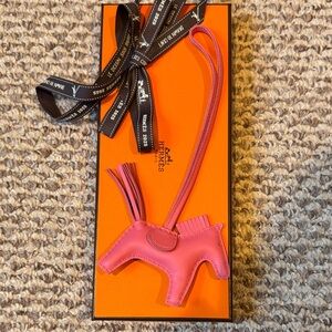 Hermes Rodeo PM - rose azalee